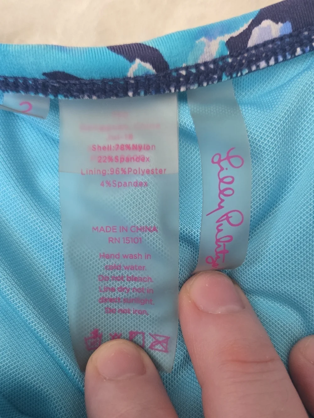 Lilly Pulitzer Bikini Bottom, Womens Size 2